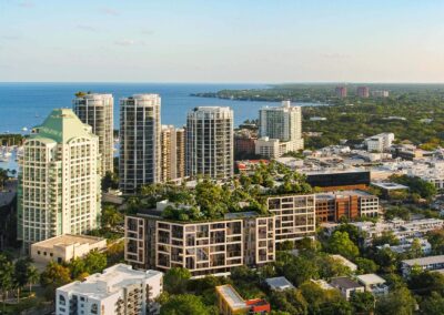 THE WELL Coconut Grove Aerial View